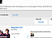 Monstro: scoprire canzoni creare propria playlist Twitter