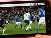 Derby Roma Lazio diretta streaming Smartphone Tablet