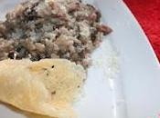 Risotto radicchio speck