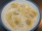 Ravioli porcini crema gorgonzola