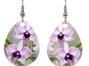 Orecchini splendide orchidee