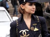 Street...Outside Chanel rain...Paris Fashion Week