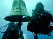 Costa Concordia, sparita campana sommersa della nave