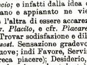 “trovar soddisfazione diletto”: mercoledì piacere