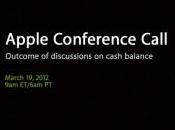 Conferenza Apple miliardi, ecco cosa detto