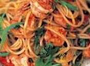 Spaghetti rucola gamberetti