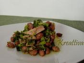 Broccoli fagioli tonno