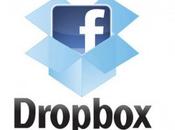 Dropbox condividi amici Facebook