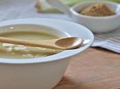 Vellutata tiepida sedano, coriandolo mandorle