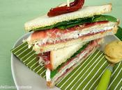 Panino veloce prosciutto crudo, yogurt greco, spianicini freschi senape