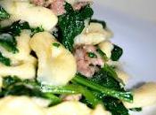 Orecchiette cime rapa salsiccia
